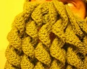 Crochet Cthulhu Ski Mask - MidGreen - Size Medium - Ready to Ship