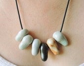 Quiet Fang: Ceramic Bead Necklace