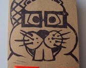 Listen to NPR.  Handmade Greeting Card