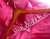Engagement Gift Bridal Accessories, Wedding Dress Hanger, Shower Gift
