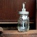 Chrome Mason Jar Pint Soap or Lotion Dispenser