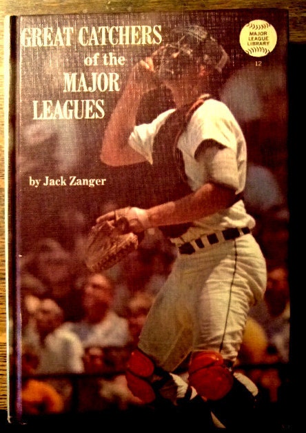 Great Catchers of the Major Leagues, Vintage hard cover Baseball Book, Yogi Berra, Joe Torre, Bill Dickey, Gift For Him, CHRISTMAS - PicksFromThePast
