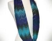 Crochet Pattern-- Richmond Infinity Lace Scarf --Crochet Pattern
