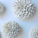 Set of Three LARGE Sized flowers of your choice