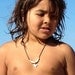 Shark Boy Necklace - shark tooth necklace - gift wrapped party favor set of one