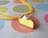 Banana Cream Pie Necklace