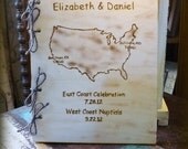 Guest Book Rustic Wedding ..9 X 12 ...(YOUR CUSTOM LOGO or Monogram)