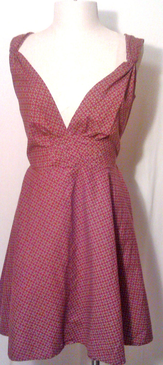 Vintage style cocktail dress