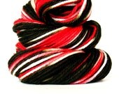 Hand Dyed Yarn - Superwash Merino, Vintage DK Yarn in Chocolate Cherry - Preorder.