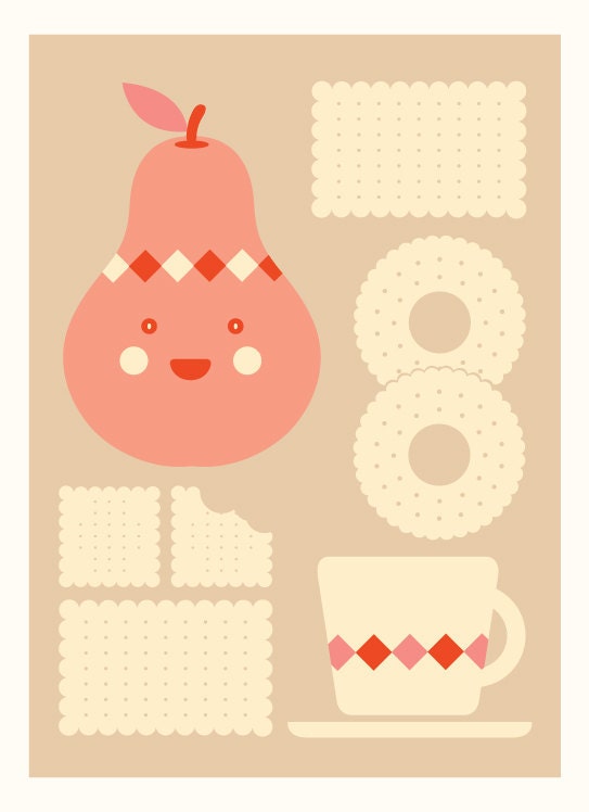 Tea party (biscuits, tea, kid, fun, afternoon, cookie, cracker)