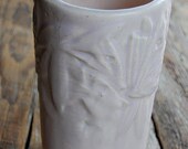 Nelson McCoy Butterfly Pattern Vase from 1930's-40's in Light Purple Pink