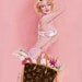 Romantic Louis Vuitton - Print of Original Pastel drawing