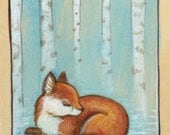 Winter Fox - Giclee Print