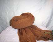 Reggae Fashion Solid Brown Head Wrap Scarf or Shawl (FREE US SHIPPING)
