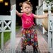 Baby harem pants toddler pantaloons infant trousers 12-24 months 2T