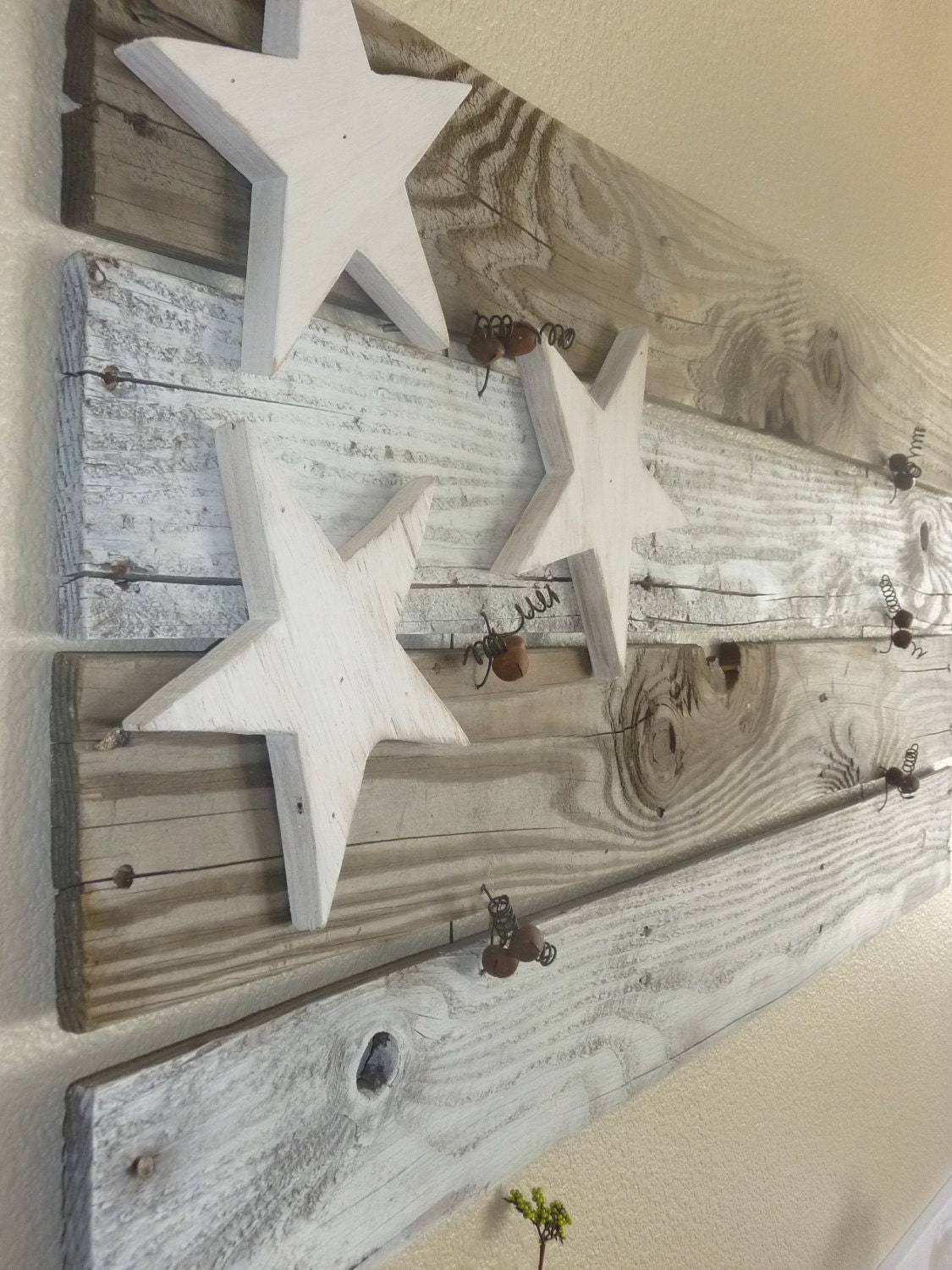 Rustic Cottage Chic Flag Americana Patriotic Fourth of July Independence Day Home Decor