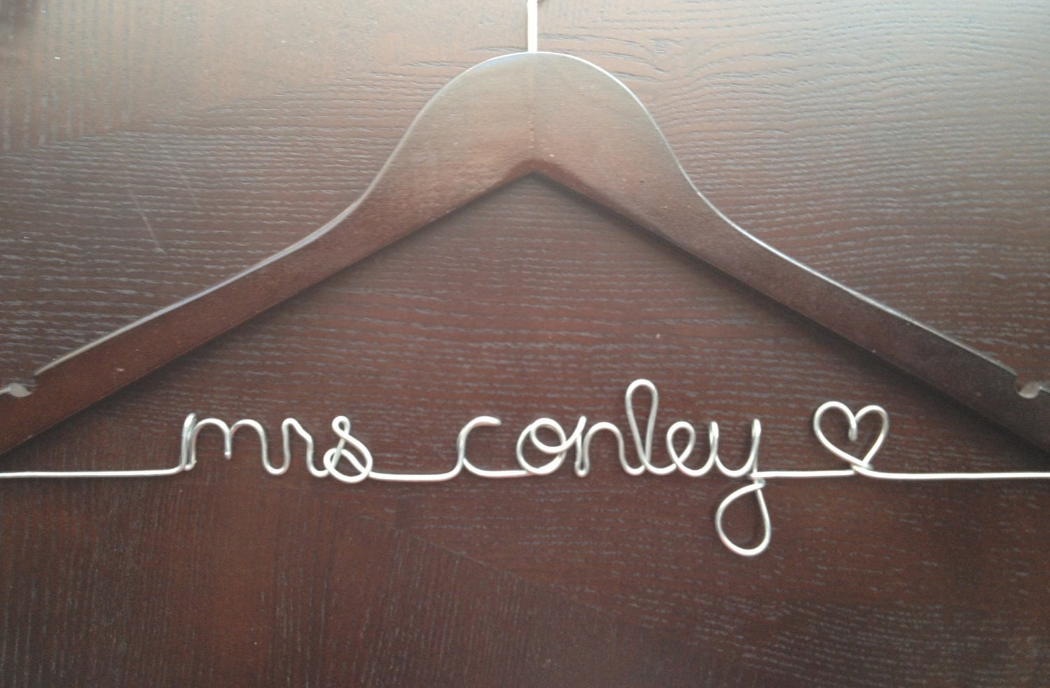 Personalized Wedding Name Hanger, Bridal Hanger, Custom Hanger, Hanger