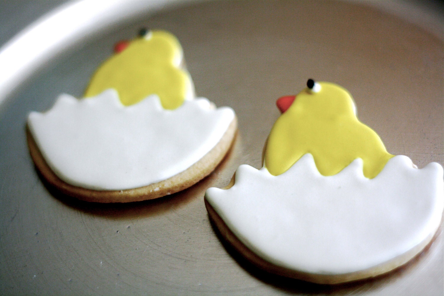 Baby Chick Decorated Sugar Cookies
