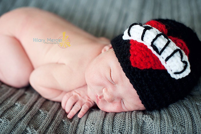 Mother's Day Tattoo I Love Mom Beanie Newborn to Toddler