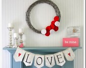 SHABBY CHIC Banner As Seen in Shabby Creek Cottage -  Banner Decor