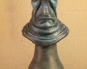Astral Intruder, OOAK Small Scale Polymer Clay Bust