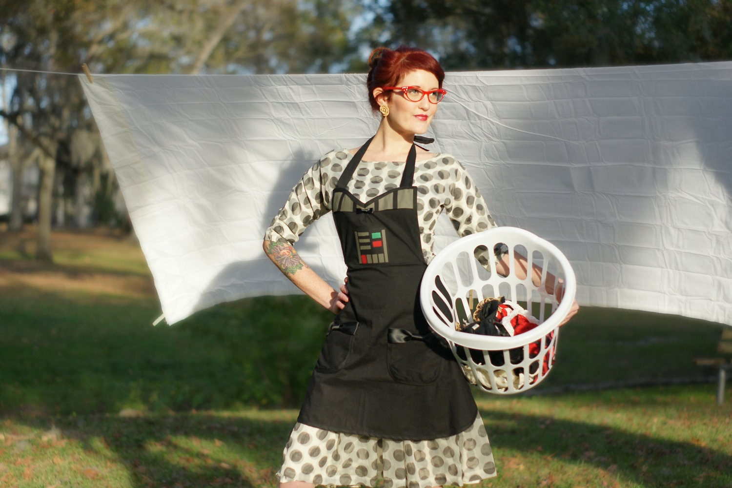 Darth Vader inspired Cosplay Cooking apron costume