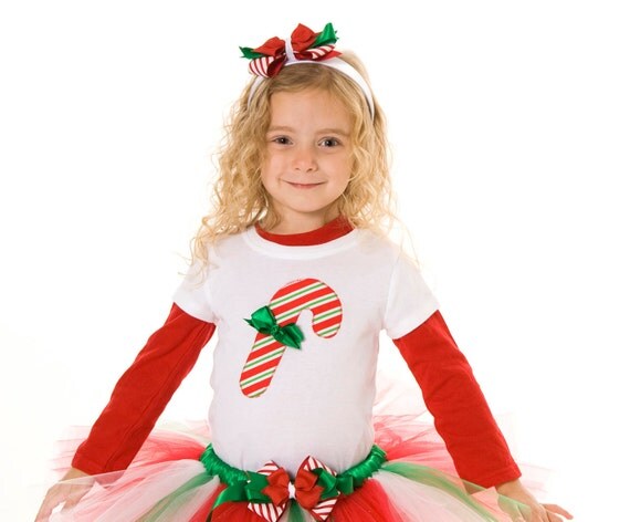Treasured Treat Candy Cane T-Shirt - Christmas Holiday - Infant, Toddler & Youth Girl Il_570xn