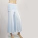 Gauchos Wide Leg Cropped Pants - Skirted Yoga-Capris - Womens Made to Measure Size and Choice of Color - XXS thru Large