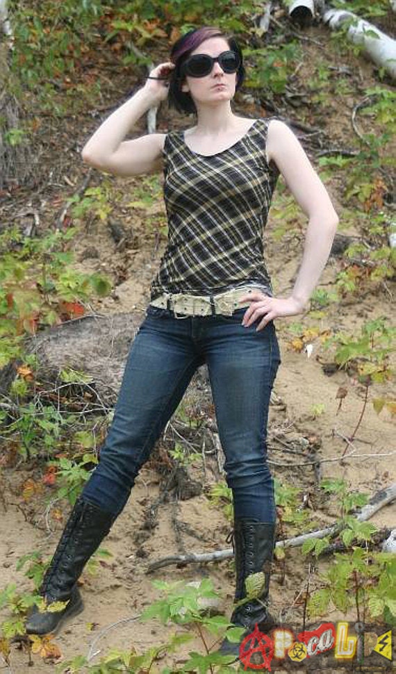 Plaid Tank Top