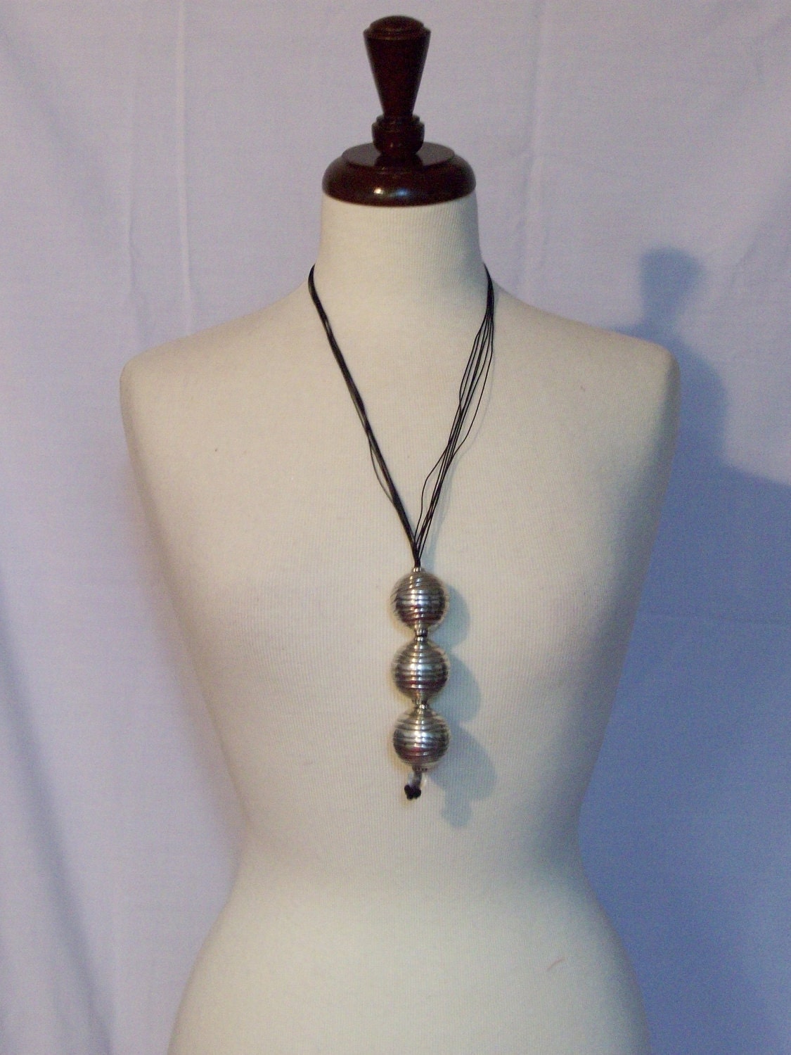 Silver Circle Necklace