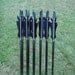 Black Flame Arrows, Made To Order arrow set in your draw weight and length, dozen arrows, traditional wood archery arrows