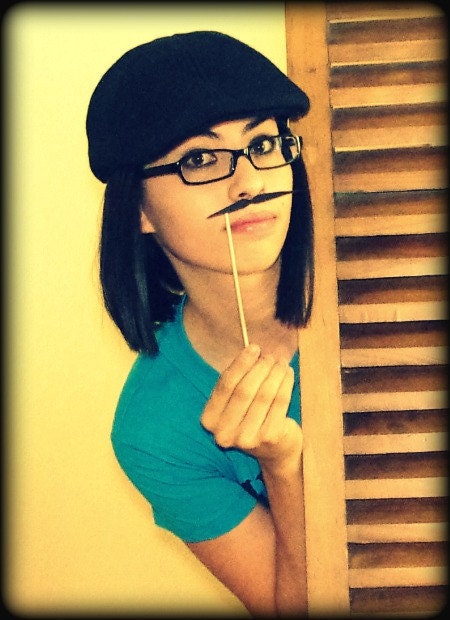 Mustache on a Stick - The Pencil