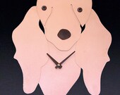 Dachshund Dog Art - Dachshund Clock - by Anita Edwards