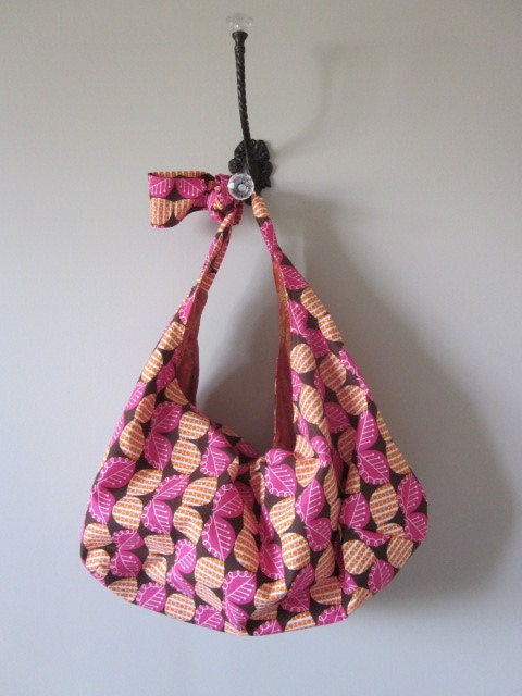 Diaper Bag, Messenger Bag, Tote Bag, Beach Bag, Pink, Brown, orange