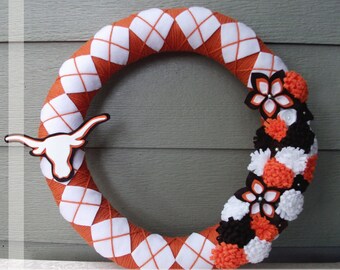 University of Texas Wreath - Longhorns Wreath
