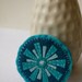 Turquoise Felt Star Clip