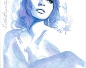 Original Watercolor & Ink Painting