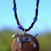 I Love My Lab Handstamped Necklace