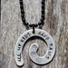 All My Kids Have Paws Handstamped Necklace