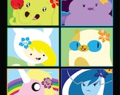 Ladies of Adventure Time Stickers 10pk