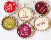 Got Wine, barware, Wine Glass Charms, Wine Charms,  Wine Accessories, Wine, Grapes, Wine Lover, Wine Tasting Party (1238)