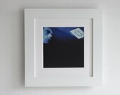 Fine Art Photography, Blue Man, Surreal Art, Polaroid Photo