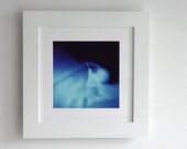 Blue Eye, Fine Art Photo, Womans Face, Polaroid Art, Surreal Art