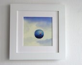 Hot Air Balloon, Polaroid Photo, Surreal Art, Cloud Photo