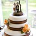 Custom Wedding Cake Topper Autumn