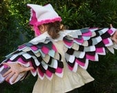 Owl Costume in Pink- Imagination Play- Dress Up- Halloween