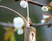 Hawthorn 'Tiwaz Rune' Pendant.