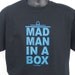 T-Shirt 11th Doctor Who: Man Man In a Box Black