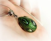 Game of Thrones inspired dragon egg pendant, fantasy necklace, fantasy jewelry