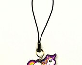 Rainbow Chubby Unicorn Cell Phone Charm